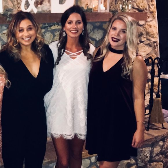 Sophie and Trey Burgundy Velvet Slip Dress - Picture 3 of 3